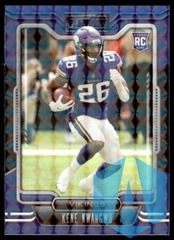 2021 Panini Playbook Rookie #132 Kene Nwangwu Blue Hyper Vikings